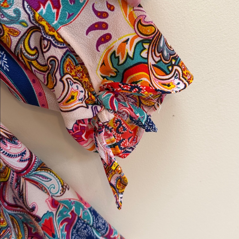 Fig and Flower Multicolor Patterned Dress - Picture 5 of 6